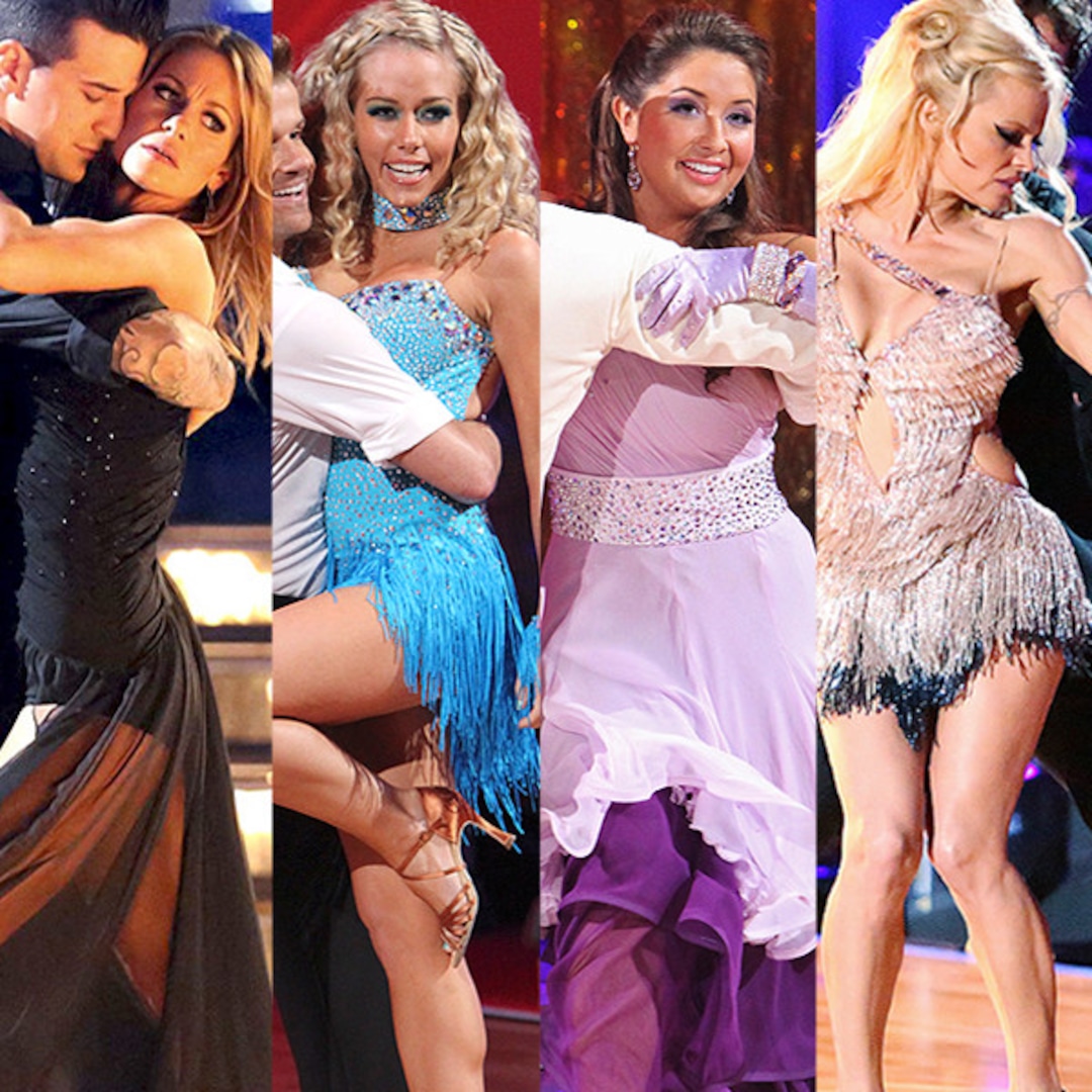 DWTS' Most Naked and Most Covered-Up Stars